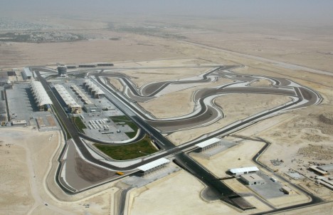 Så er banen faktisk stort set færdig
(Foto: Bahrain International Circuit)